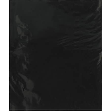 Officespace 15 x 18 in. 2 Mil Black Flat Poly Bags, 1000PK OF2822273